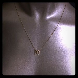14k ‘M’ Pendant